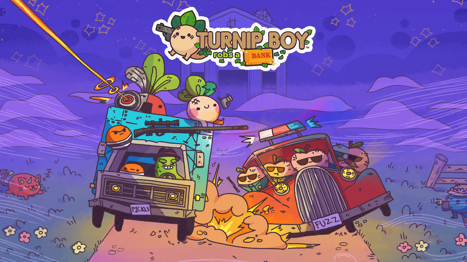 Review: Turnip Boy Robs a Bank takes a step toward Roguelite, but a step back from coziness