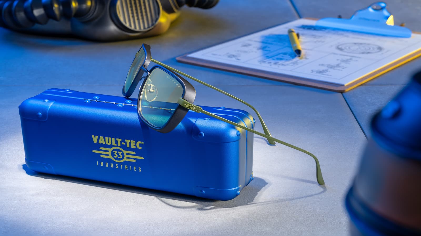 GUNNAR announces Fallout Vault 33 gaming glasses fit for a vault dweller in the wastes