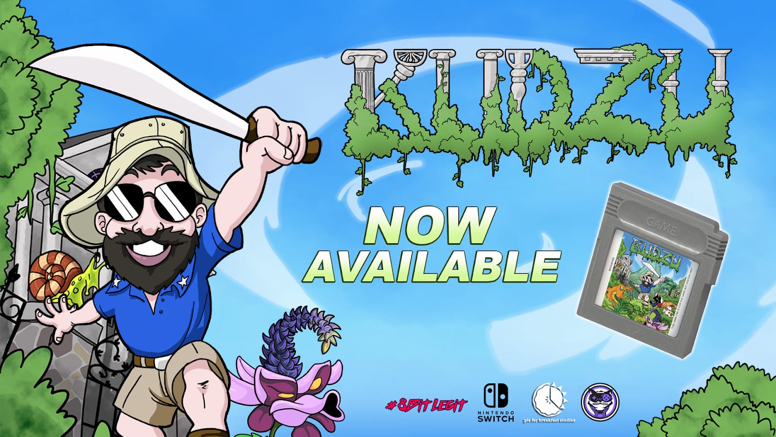 Press Release: Embark On An Epic 8-Bit Adventure With Kudzu