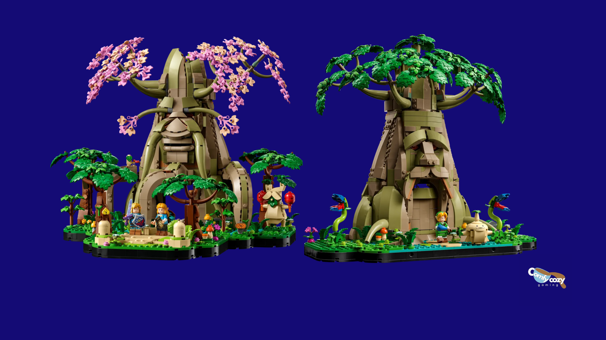 A Brick To the Past: The Legend of Zelda is getting a LEGO set with the Great Deku Tree 2-in-1