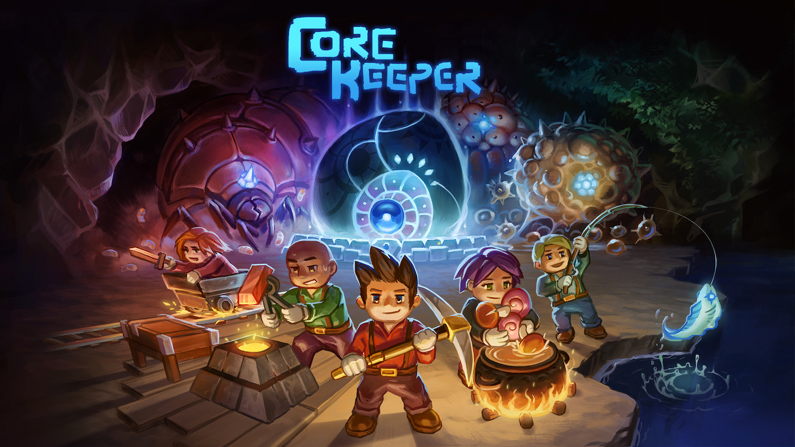 Press Release: Cozy Sandbox Adventure ‘Core Keeper’ Launches August 27 on Nintendo Switch, Xbox & PlayStation; Leaving Steam Early Access Same Day