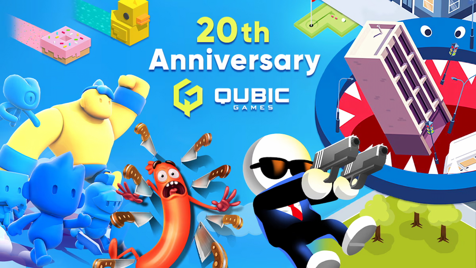 Press Release: QubicGames Celebrates 20th Anniversary with Grand Steam Debut!