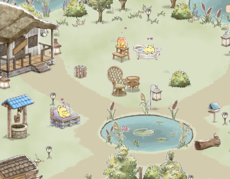 Kamaeru: A Frog Refuge - cozy frog games