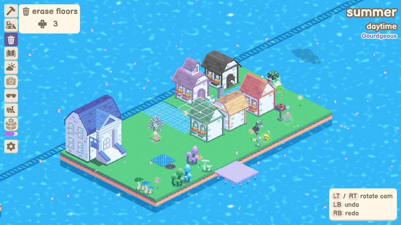 Review: Gourdlets is fantastic as a sandbox builder, but the controls are not cozy