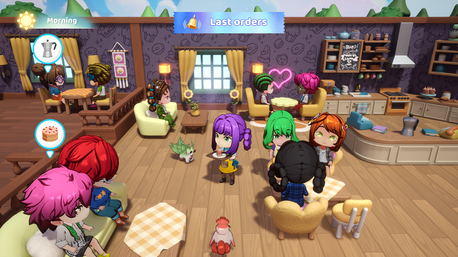 New Today: Critter Cafe is ready to take your orders on Steam and Nintendo Switch