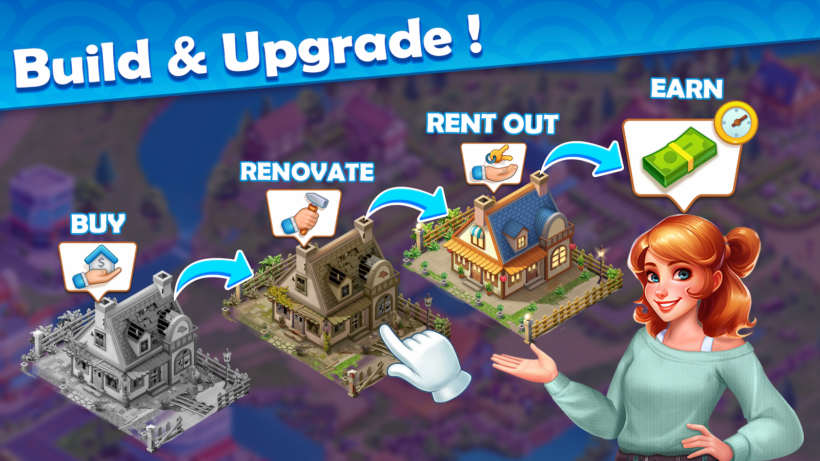 Press Release: Revitalize, Renovate, and Design in the All-New Supermarket Mansion Renovation Game!