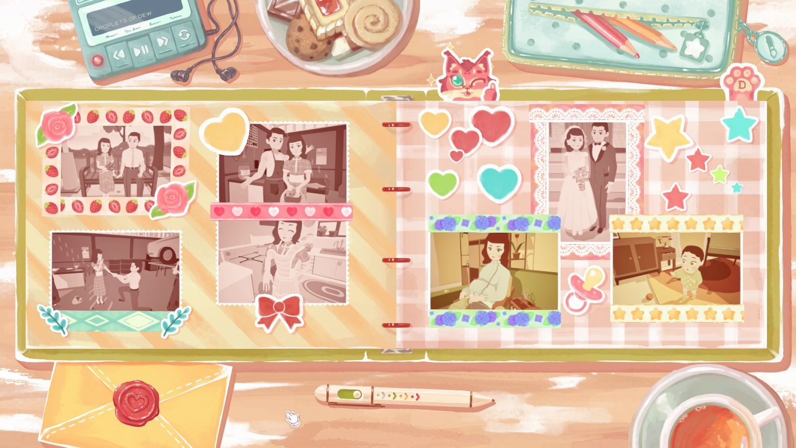 Demo: Instants is the closest game I’ve found that emulates the scrapbooking experience