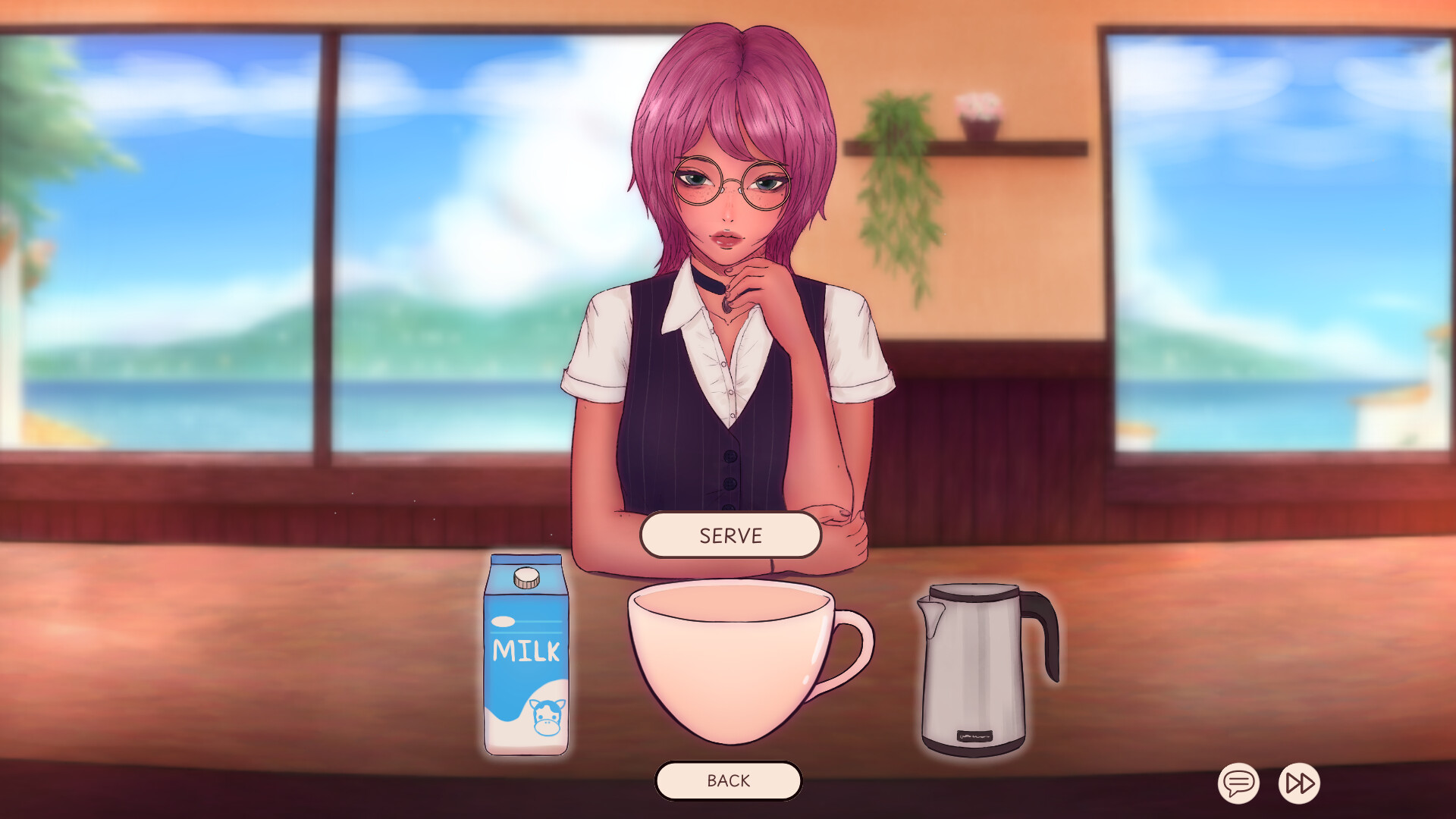 Upcoming: Koko’s Cafe is a coming-of-age visual novel reminiscent of games like Coffee Talk