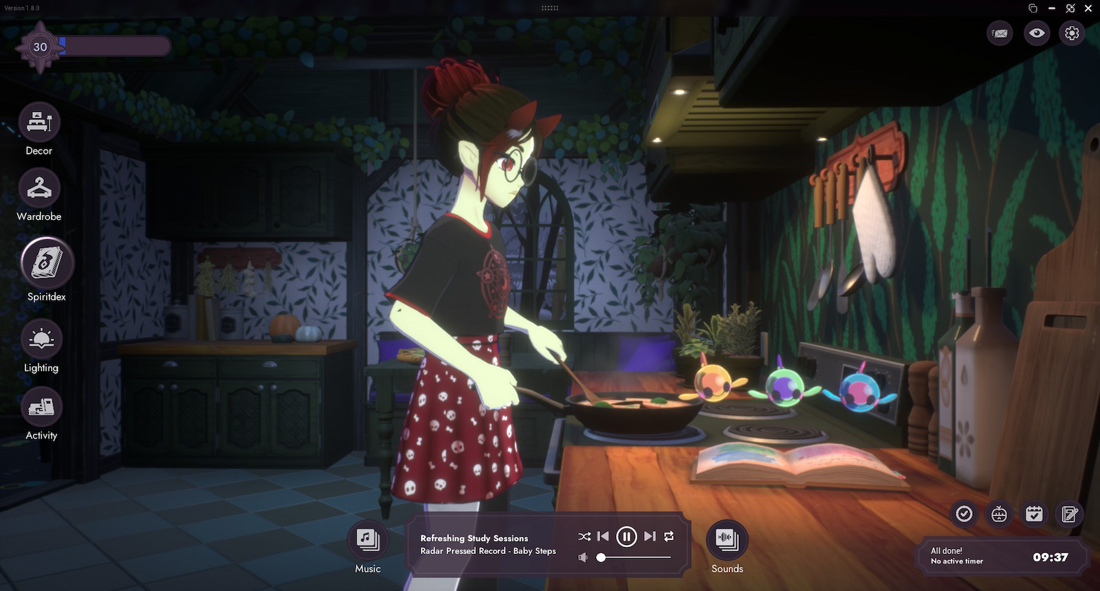 Review: Spirit City: Cozy Kitchen DLC has been baked up and released for Spirit City: Lofi Sessions