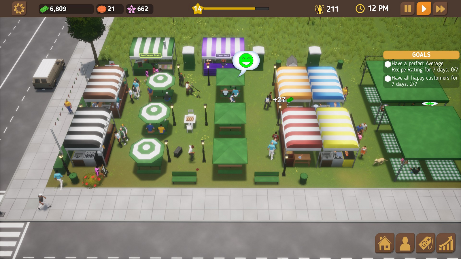 Review: Food Park Manager feels like you’ve been dropped into an early 2000’s game