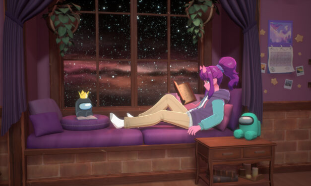 Spirit City: Lofi Sessions has an imposter! Among Us collab brings bean boys to your cozy experience