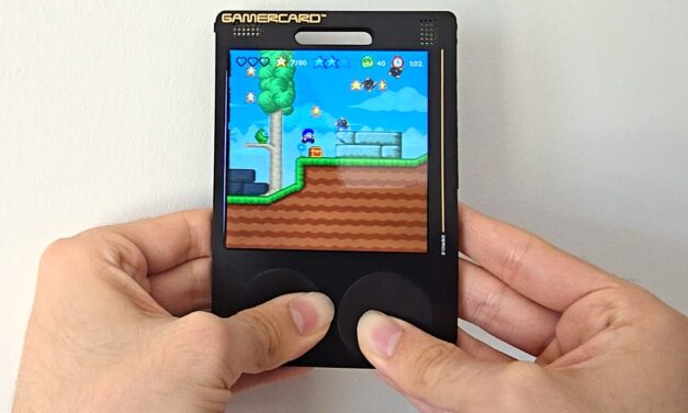 GamerCard is a new lightweight gaming console for fans of Raspberry Pi and the ZX Spectrum