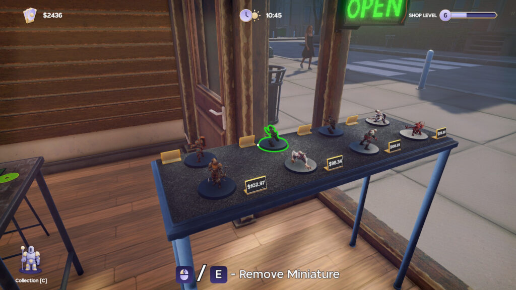 Tabletop Game Shop Simulator