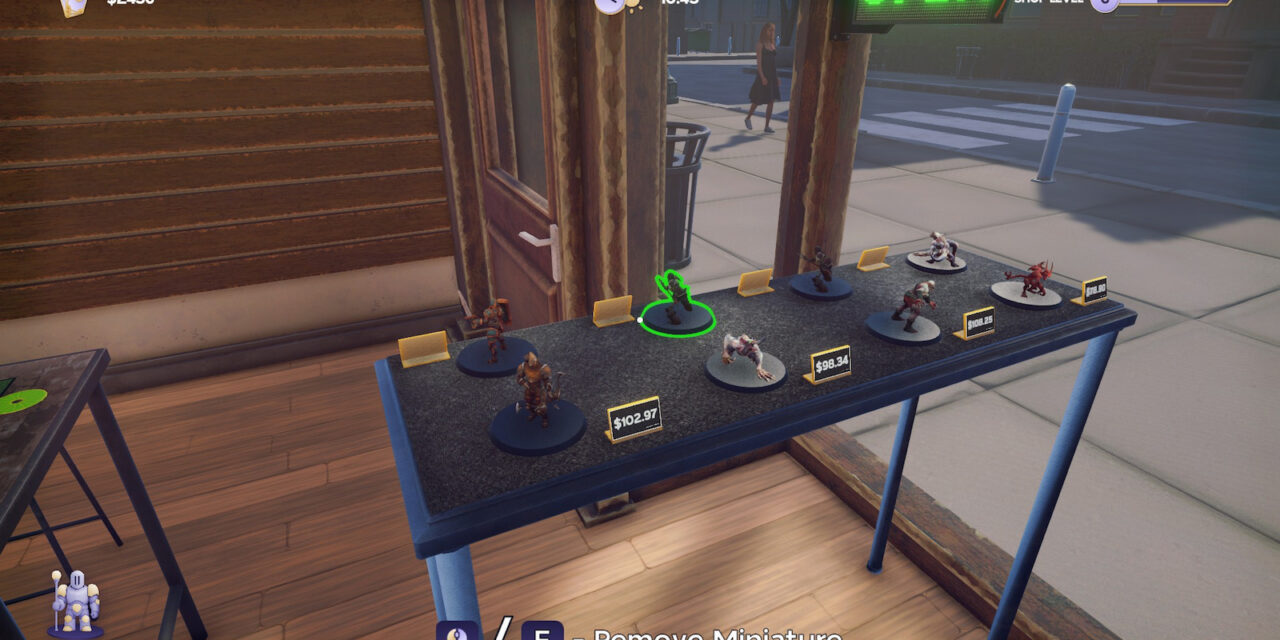 Demo: Tabletop Game Shop Simulator is another great example of a good game shop simulator