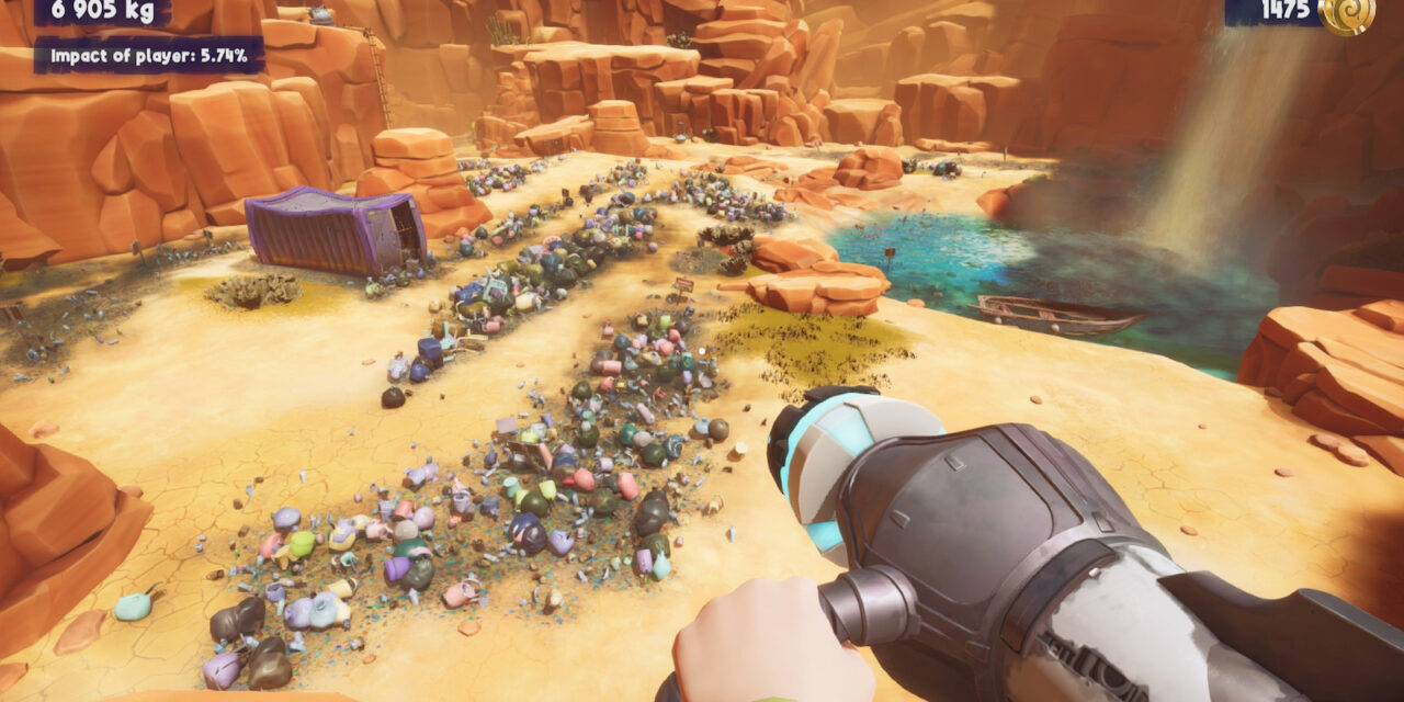 Demo: Clean Up Earth is a satisfying way to spend some time, but I wish it made better efforts in offering a tutorial