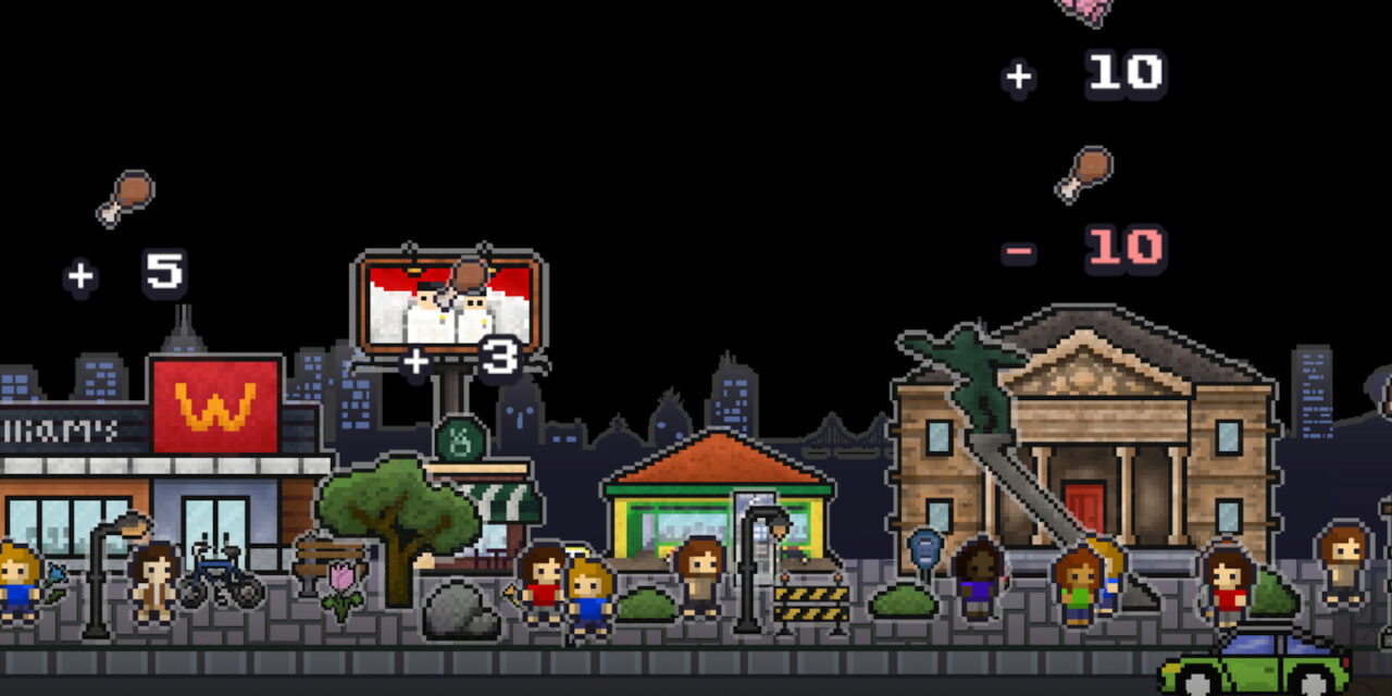 Demo: Desktown is an interesting little idle game that rewards you through typing