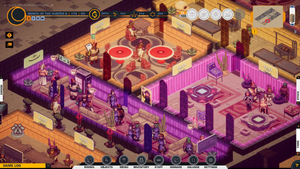 The Diner at the End of the Galaxy - Cozy Game