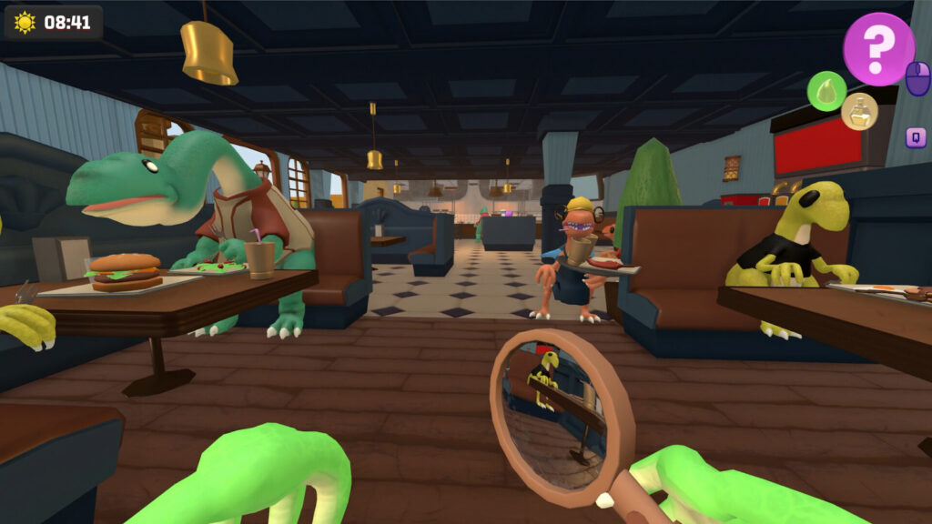 Dinocop - cozy dinosaur game