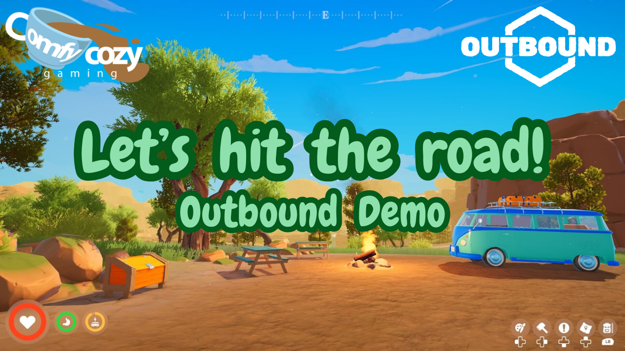 Outbound Search Outbound Demo Gameplay | We hit the road in search of resources and ...