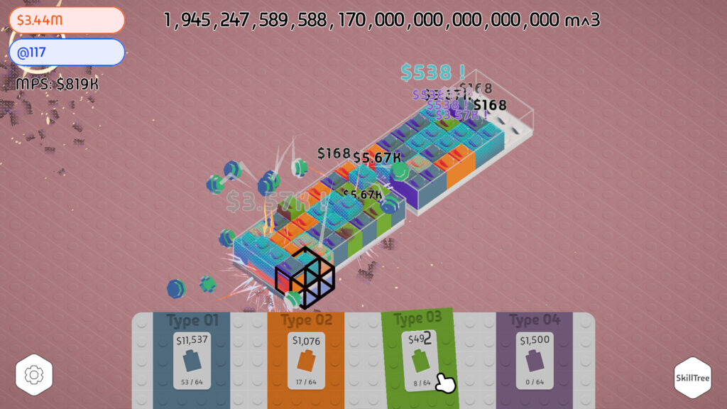 An Incremental Game About Placing Blocks