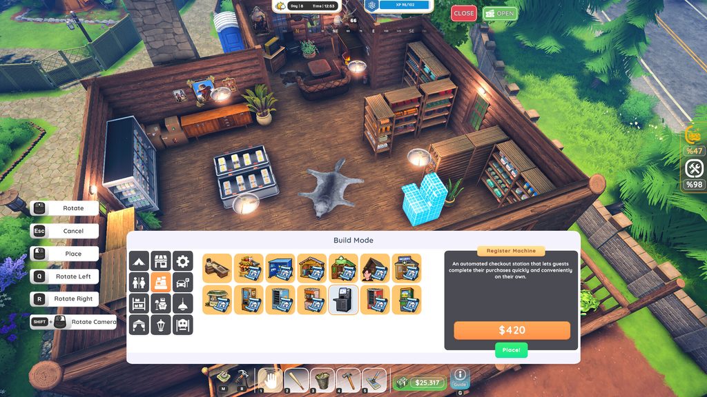Campsite Hustle! - Management Simulator